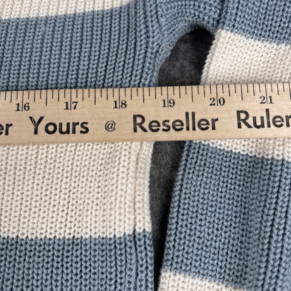 Lauren Ralph Lauren Sweater Womens Small Striped Pullover Nautical Preppy Classi - Picture 12 of 14